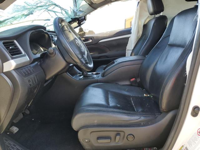 5TDKKRFH4GS180417 - 2016 TOYOTA HIGHLANDER XLE WHITE photo 7
