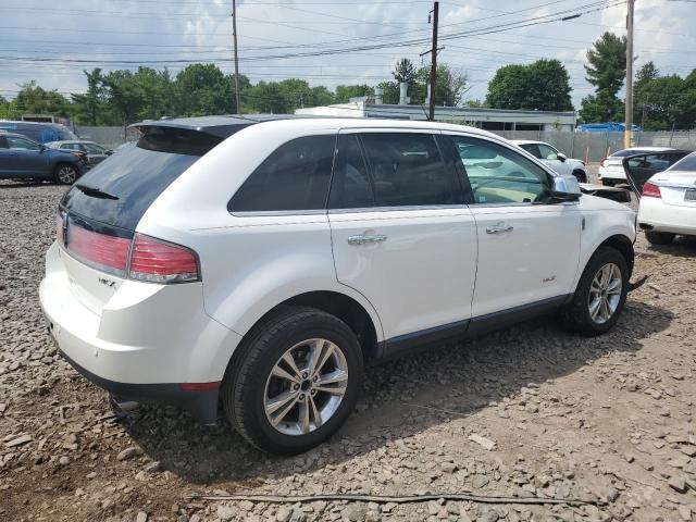 2LMDJ6JC7ABJ02843 - 2010 LINCOLN MKX WHITE photo 3