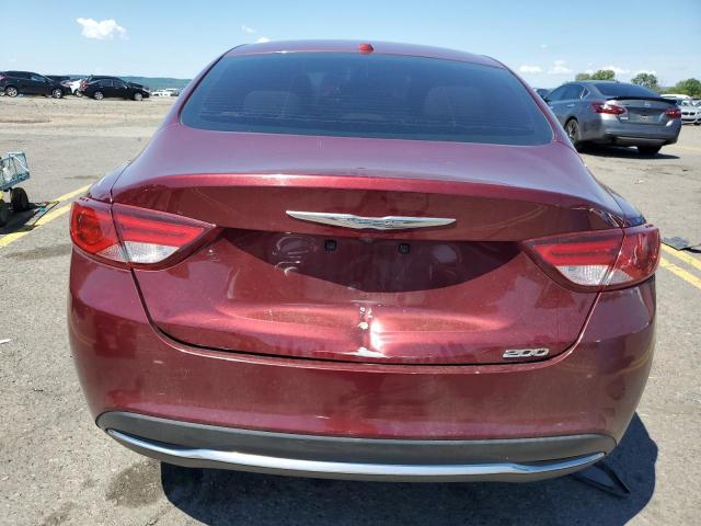 1C3CCCAB3FN534910 - 2015 CHRYSLER 200 LIMITED MAROON photo 6