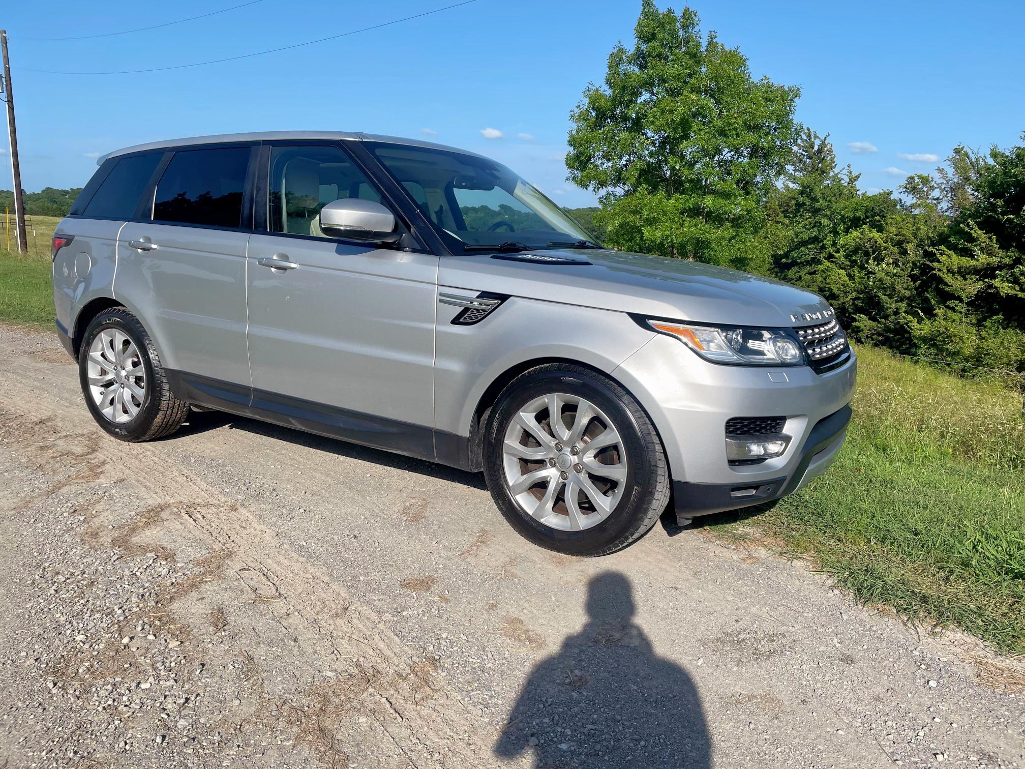 SALWR2KF4GA649245 - 2016 LAND ROVER RANGE ROVE HSE SILVER photo 1