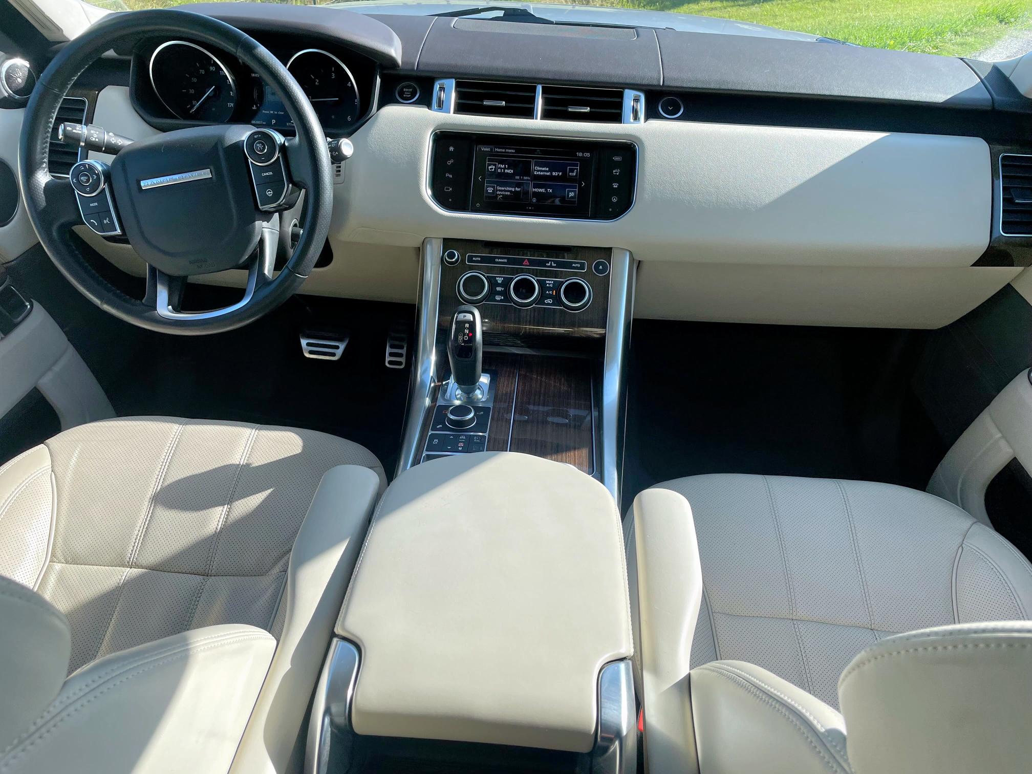 SALWR2KF4GA649245 - 2016 LAND ROVER RANGE ROVE HSE SILVER photo 9