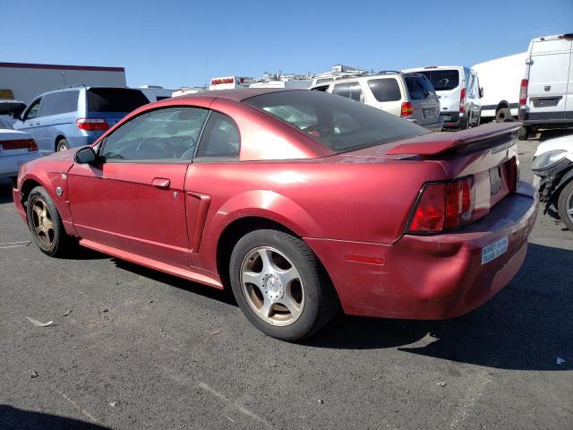 1FAFP40404F119420 - 2004 FORD MUSTANG RED photo 2