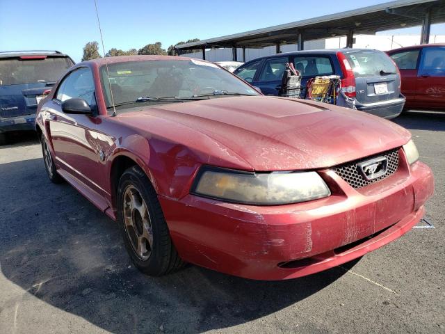 1FAFP40404F119420 - 2004 FORD MUSTANG RED photo 4