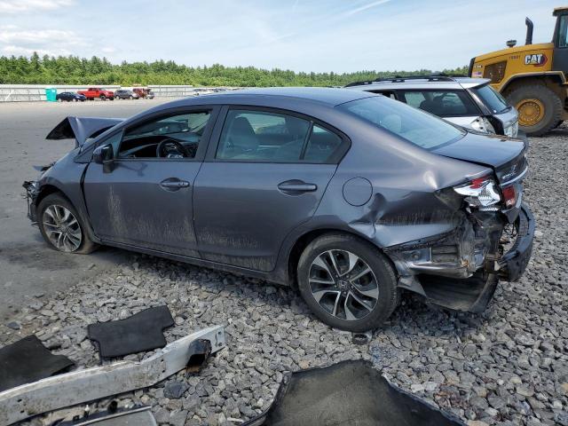 2HGFB2F88FH502824 - 2015 HONDA CIVIC EX GRAY photo 2