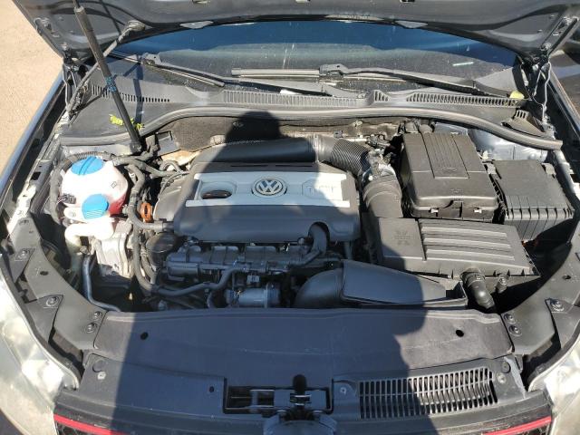 WVWHD7AJ8CW196360 - 2012 VOLKSWAGEN GTI BLACK photo 11