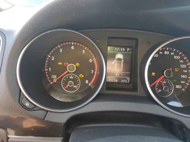 WVWHD7AJ8CW196360 - 2012 VOLKSWAGEN GTI BLACK photo 9