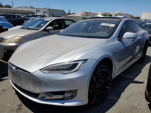 5YJSA1E43JF259513 - 2018 TESLA MODEL S ვერცხლისფერი ფოტო 1