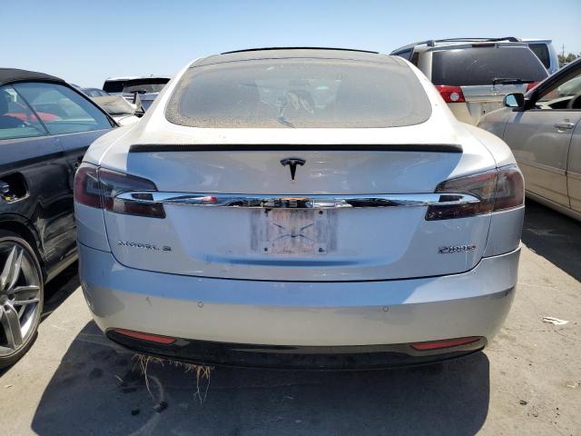 5YJSA1E43JF259513 - 2018 TESLA MODEL S ვერცხლისფერი ფოტო 6
