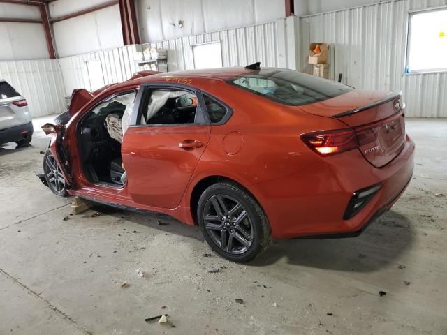 3KPF34AD8ME295890 - 2021 KIA FORTE GT LINE ORANGE photo 2