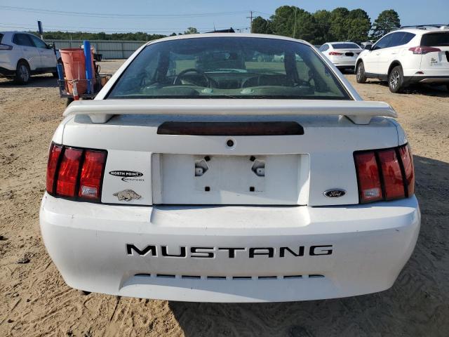 1FAFP406X4F168626 - 2004 FORD MUSTANG WHITE photo 6