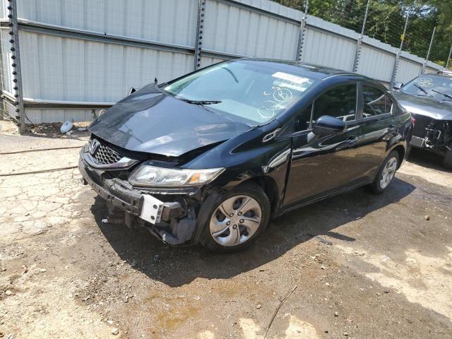 19XFB2F59FE295828 - 2015 HONDA CIVIC LX BLACK photo 1