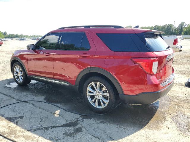 1FMSK7DH5MGA37534 - 2021 FORD EXPLORER XLT RED photo 2