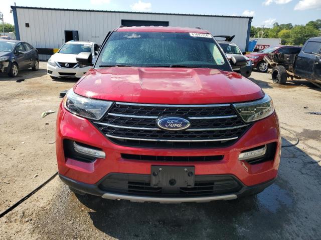 1FMSK7DH5MGA37534 - 2021 FORD EXPLORER XLT RED photo 5