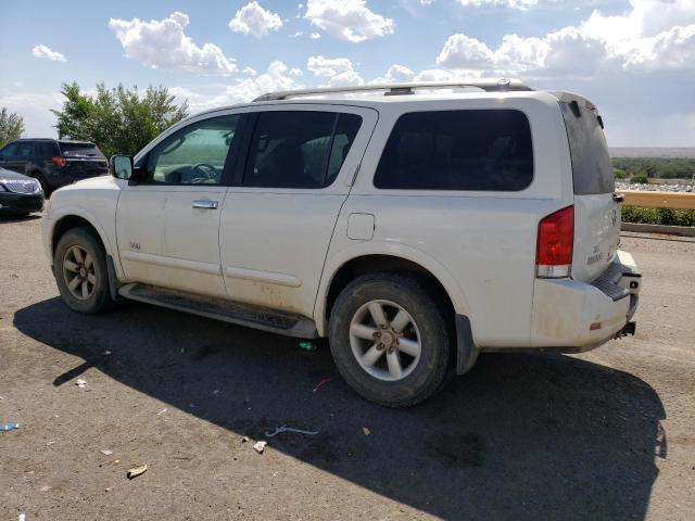 5N1BA08C09N606852 - 2009 NISSAN ARMADA SE WHITE photo 2