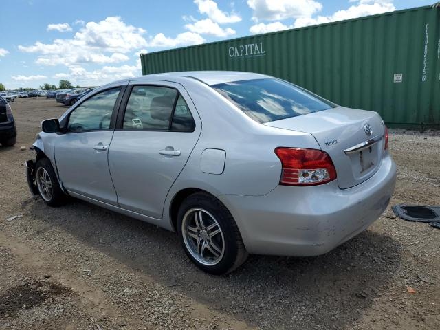 JTDBT923971056700 - 2007 TOYOTA YARIS SILVER photo 2