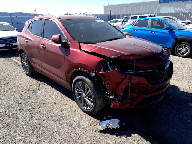 KL4MMESL1NB032651 - 2022 BUICK ENCORE GX SELECT MAROON photo 1