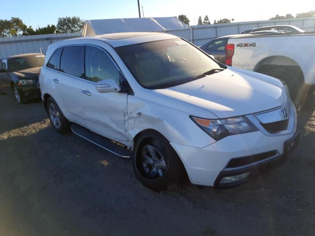 2HNYD2H43AH512207 - 2010 ACURA MDX TECHNOLOGY WHITE photo 4