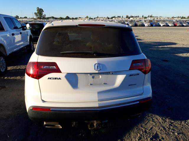 2HNYD2H43AH512207 - 2010 ACURA MDX TECHNOLOGY WHITE photo 6