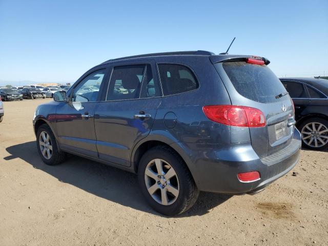 5NMSH73E18H150731 - 2008 HYUNDAI SANTA FE SE BLUE photo 2