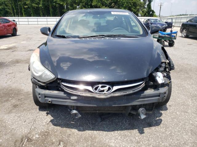 5NPDH4AE4DH305957 - 2013 HYUNDAI ELANTRA GLS BLACK photo 5