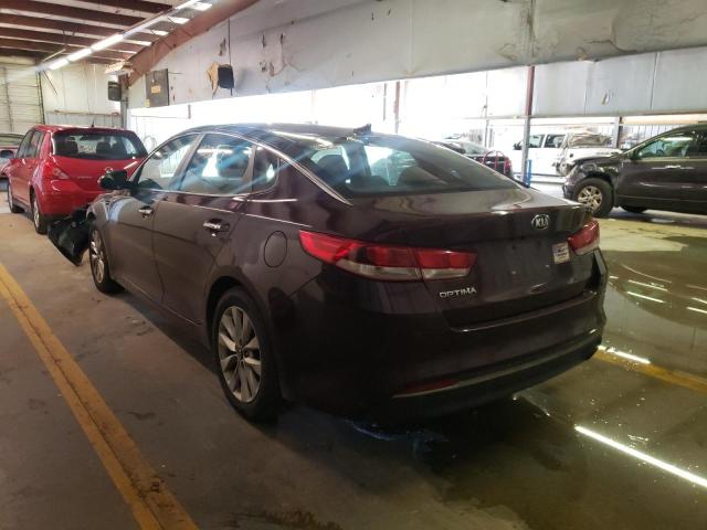 5XXGT4L37HG122786 - 2017 KIA OPTIMA LX PURPLE photo 3