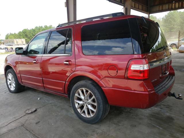 1FMJU1KT0FEF08563 - 2015 FORD EXPEDITION LIMITED RED photo 2