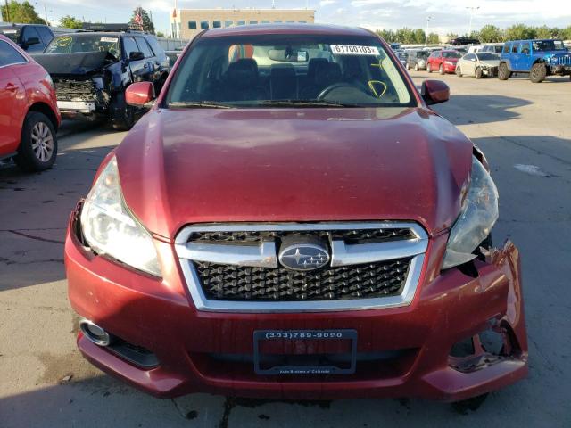 4S3BMDM64E2002865 - 2014 SUBARU LEGACY 3.6R LIMITED BURGUNDY photo 5