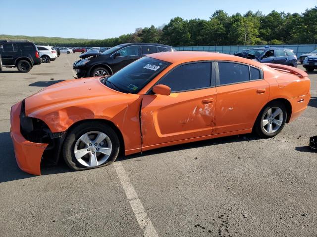 2C3CDXHG0CH304235 - 2012 DODGE CHARGER SXT ORANGE photo 1