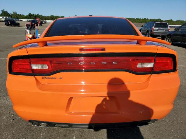 2C3CDXHG0CH304235 - 2012 DODGE CHARGER SXT ORANGE photo 6