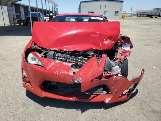 JF1ZNAA15D2724305 - 2013 TOYOTA SCION FR-S 红色 照片 5