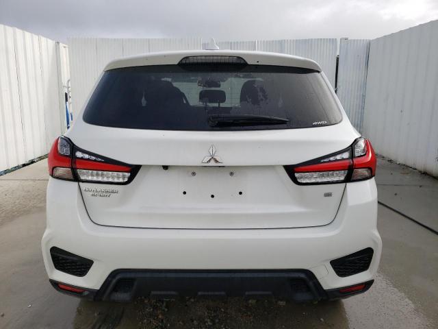 JA4AR3AU7LU006799 - 2020 MITSUBISHI OUTLANDER ES WHITE photo 6