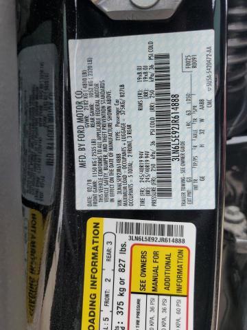 3LN6L5E92JR614888 - 2018 LINCOLN MKZ RESERVE შავი ფოტო 13