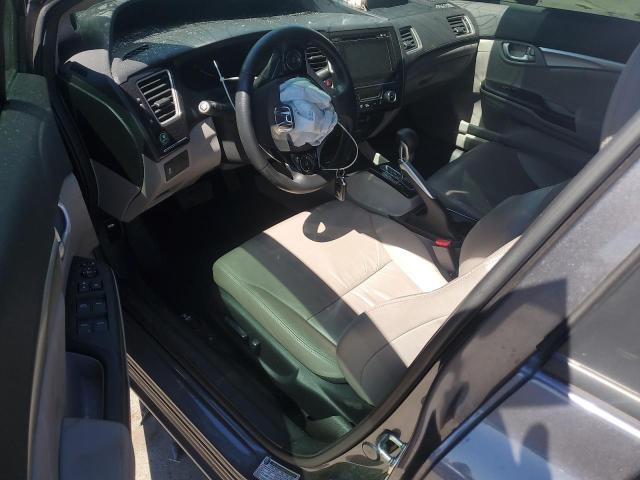 2HGFB2F94FH536140 - 2015 HONDA CIVIC EXL 黑色 照片 8