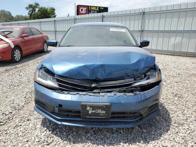 3VW2B7AJXJM242650 - 2018 VOLKSWAGEN JETTA S BLUE photo 5