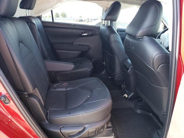 5TDGZRBH5NS585240 - 2022 TOYOTA HIGHLANDER XLE Qırmızı foto 11