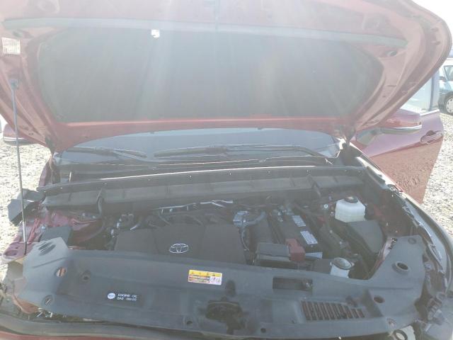 5TDGZRBH5NS585240 - 2022 TOYOTA HIGHLANDER XLE Qırmızı foto 12