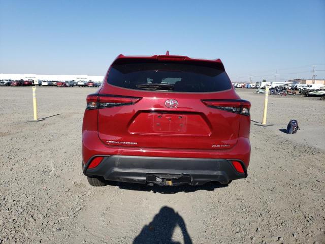 5TDGZRBH5NS585240 - 2022 TOYOTA HIGHLANDER XLE Qırmızı foto 6