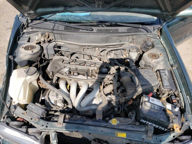 1NXBR12EX2Z601954 - 2002 TOYOTA COROLLA SE CE GREEN photo 11