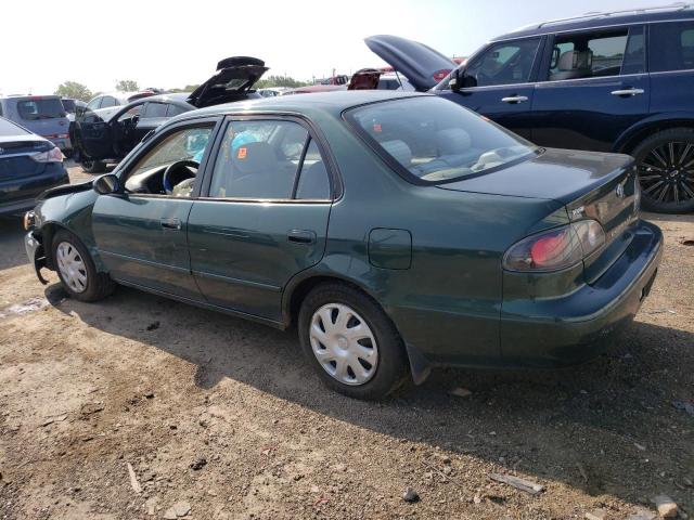 1NXBR12EX2Z601954 - 2002 TOYOTA COROLLA SE CE GREEN photo 2