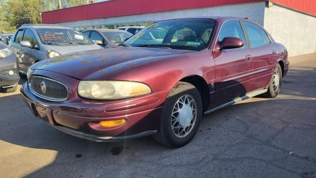 1G4HR54K344167433 - 2004 BUICK LESABRE LIMITED MAROON photo 2
