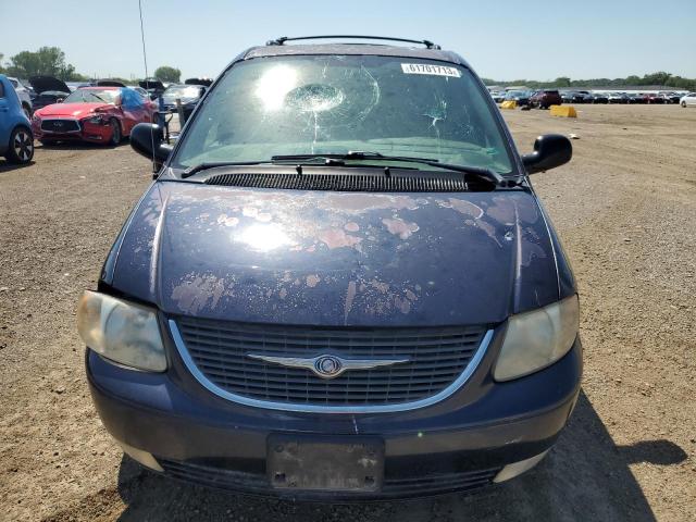 2C8GP64LX4R585102 - 2004 CHRYSLER TOWN & COU LIMITED BLUE photo 5