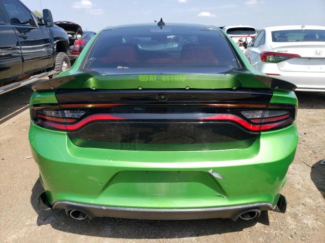 2C3CDXGJ5KH756628 - 2019 DODGE CHARGER SCAT PACK GREEN photo 6