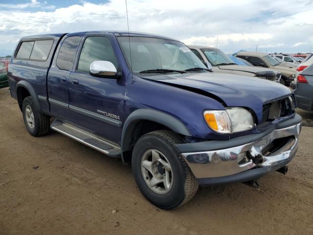 5TBBT44102S257274 - 2002 TOYOTA TUNDRA ACCESS CAB Կապույտ լուսանկար 4