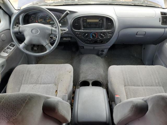 5TBBT44102S257274 - 2002 TOYOTA TUNDRA ACCESS CAB Կապույտ լուսանկար 8