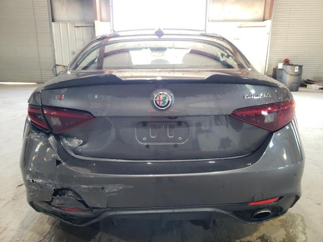 ZARFAEDN4J7592480 - 2018 ALFA ROMEO GIULIA Q4 GRAY photo 6