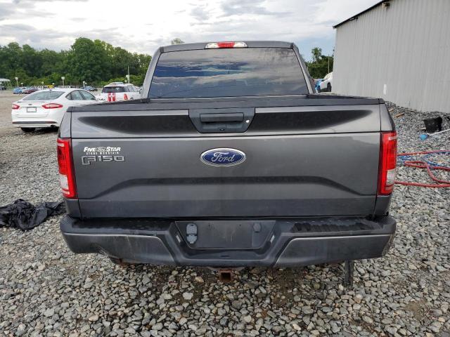 1FTEW1EP4HFB38620 - 2017 FORD F150 SUPERCREW GRAY photo 6