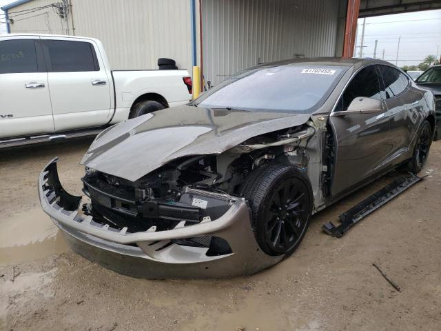 5YJSA1E1XGF159889 - 2016 TESLA MODEL S Շագանակագույն լուսանկար 1