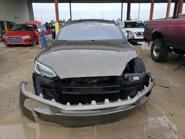 5YJSA1E1XGF159889 - 2016 TESLA MODEL S Շագանակագույն լուսանկար 5