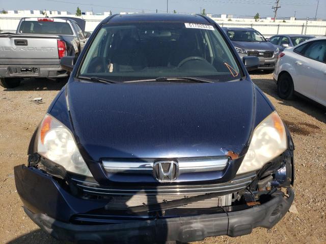 JHLRE48548C040711 - 2008 HONDA CR-V EX BLUE photo 5