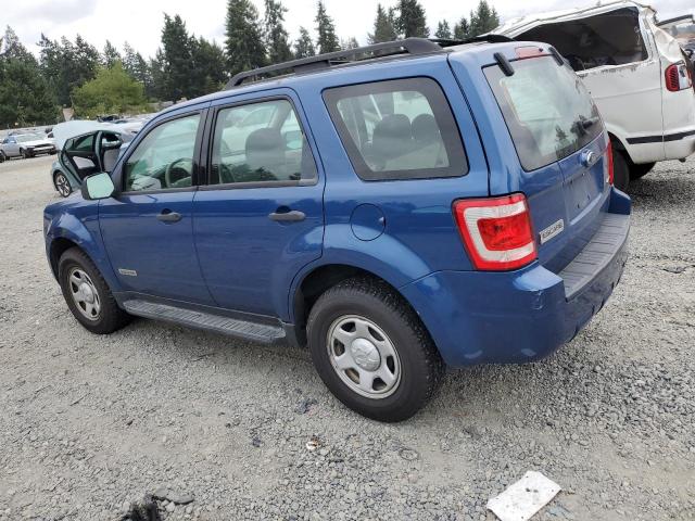 1FMCU92Z88KD66625 - 2008 FORD ESCAPE XLS BLUE photo 2